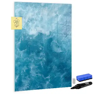 Magnetna ploča za pisanje s motivom oceana