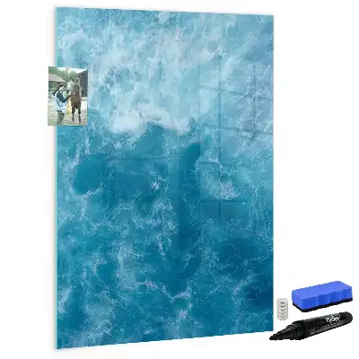 Magnetna ploča za pisanje s motivom oceana