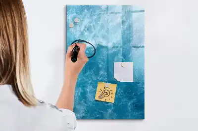 Magnetna ploča za pisanje s motivom oceana