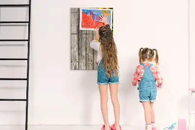 Magnetna ploča za crtanje motiv suncokreti na drvu
