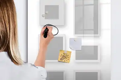 Magnetna ploča za crtanje dječji okvir za fotografije