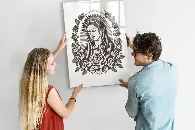 Magnetna ploča za pisanje s motivom Gospe od Guadalupe
