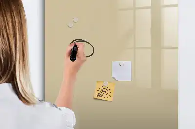 Magnetna ploča za pisanje bež boje