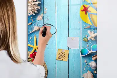 Komplet za plažu s magnetnom pločom za crtanje