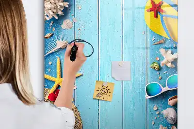 Komplet za plažu s magnetnom pločom za crtanje