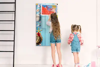 Komplet za plažu s magnetnom pločom za crtanje
