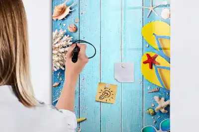 Komplet za plažu s magnetnom pločom za crtanje