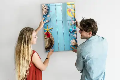 Komplet za plažu s magnetnom pločom za crtanje