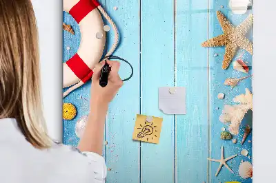 Magnetna ploča za pisanje set za ljubitelje plaže