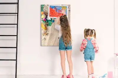 Magnetna ploča za pisanje motivi pješčane plaže