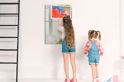 Magnetna ploča za pisanje s motivom povrća na drvu
