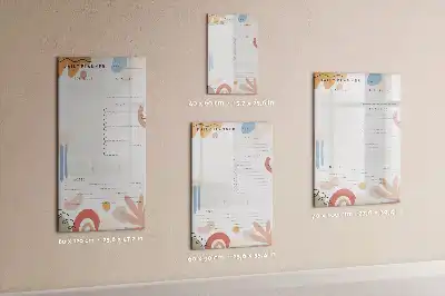 Magnetna ploča za crtanje dnevni planer
