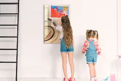 Magnetna ploča za pisanje pješčana dina