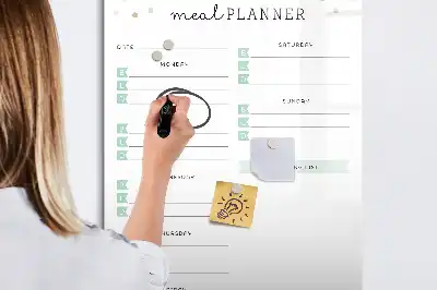 Planer obroka magnetna ploča za pisanje