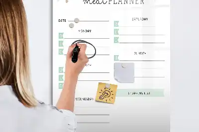 Planer obroka magnetna ploča za pisanje