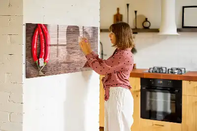 Magnetna ploča za pisanje paprika