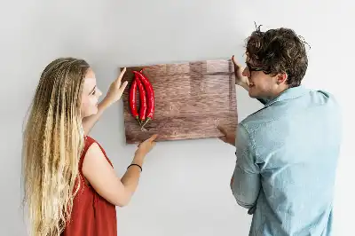 Magnetna ploča za pisanje paprika