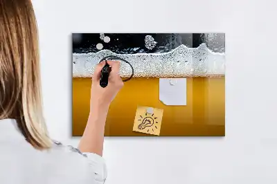 Pipa za pivo magnetna suhobrisiva ploča