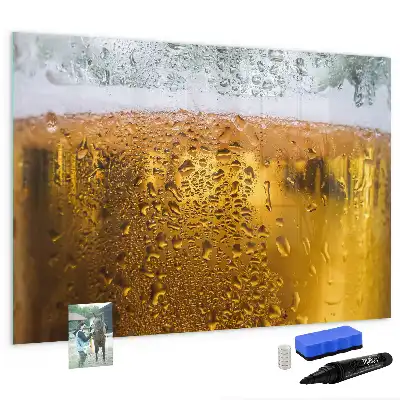 Magnetna suhobrisiva ploča vrč za pivo