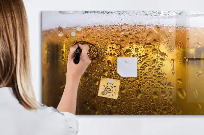 Magnetna suhobrisiva ploča vrč za pivo