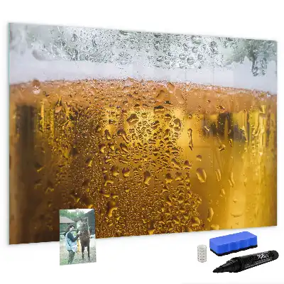 Magnetna suhobrisiva ploča vrč za pivo