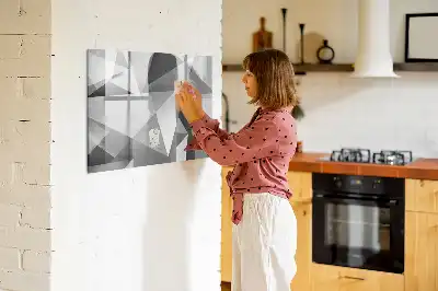 Magnetna ploča za pisanje motiva 3D apstrakcije