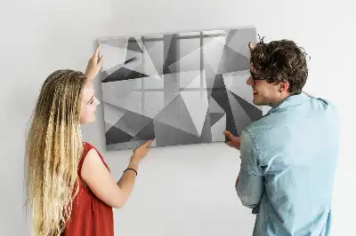Magnetna ploča za pisanje motiva 3D apstrakcije