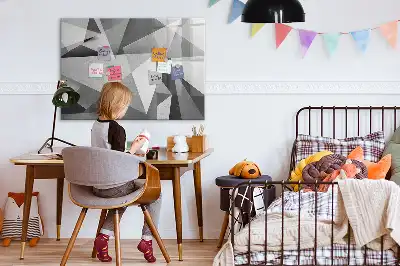Magnetna ploča za pisanje motiva 3D apstrakcije