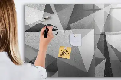 Magnetna ploča za pisanje motiva 3D apstrakcije