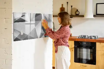 Magnetna ploča za pisanje motiva 3D apstrakcije