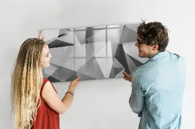 Magnetna ploča za pisanje motiva 3D apstrakcije