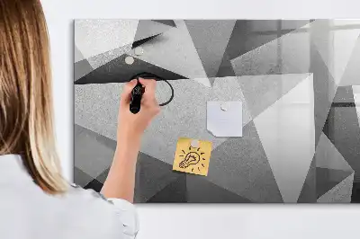 Magnetna ploča za pisanje motiva 3D apstrakcije