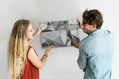 Magnetna ploča za pisanje motiva 3D apstrakcije