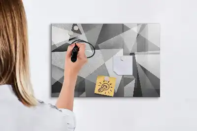 Magnetna ploča za pisanje motiva 3D apstrakcije
