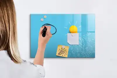 Magnetna suhobrisiva ploča s motivom žarulje