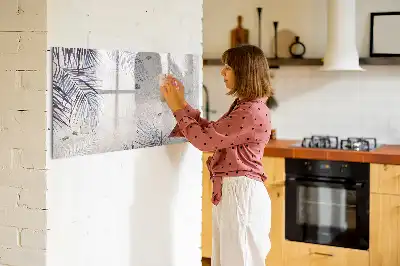 Magnetna suhobrisiva ploča motiv palmin list
