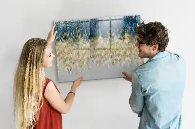 Magnetna suhobrisiva ploča s dekorativnim uzorkom