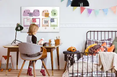 Magnetna suhobrisiva ploča komplet s kamerom