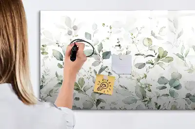 Magnetna ploča za pisanje motiva biljaka