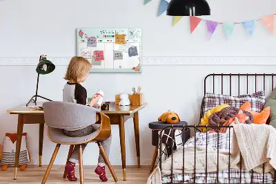 Magnetna ploča za pisanje tjedni planer