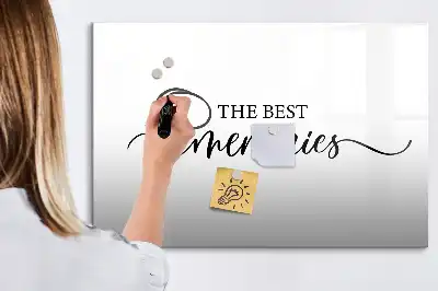 Magnetna ploča za pisanje s motivom tekst uspomene