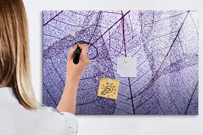 Magnetna suhobrisiva ploča motiva lišće prirode
