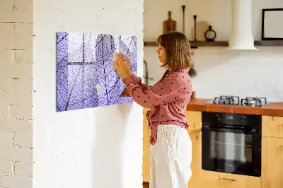 Magnetna suhobrisiva ploča motiva lišće prirode