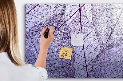 Magnetna suhobrisiva ploča motiva lišće prirode