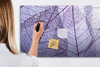 Magnetna suhobrisiva ploča motiva lišće prirode