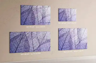 Magnetna suhobrisiva ploča motiva lišće prirode