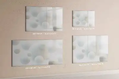 Magnetna ploča za pisanje motiva apstrakcije kugle