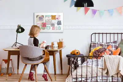 Magnetna ploča za pisanje motivi veselih životinja