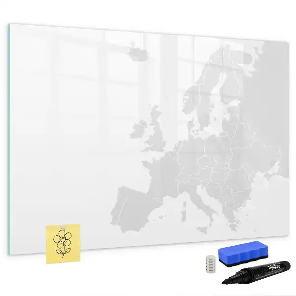 Karta Europe magnetna ploča za pisanje