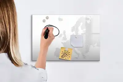 Karta Europe magnetna ploča za pisanje